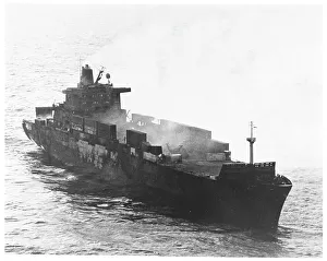 Attacked Prints: SS Atlantic Conveyor