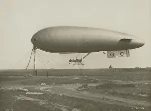 An SS-class airship in a mooring experiment