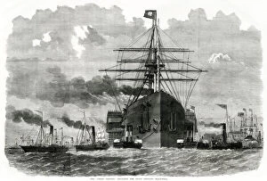 Isambard Gallery: SS Great Eastern - opposite Blackwall 1859