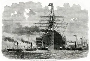 Images Dated 21st December 2018: SS Great Eastern - opposite Blackwall 1859