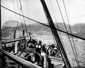 Life Jackets Prints: SS Saxon off Gibraltar, WW1