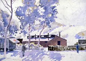 Poste Prints: SSA19 - The Poste at Paratonnerre, WW1