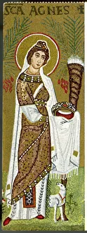 Mosaic Gallery: St Agnes / Mosaic / Ravenna