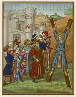 Crucified Prints: ST ANDREW CRUCIFIED