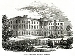 Anns Gallery: St. Anns Royal Asylum, Brixton 1857