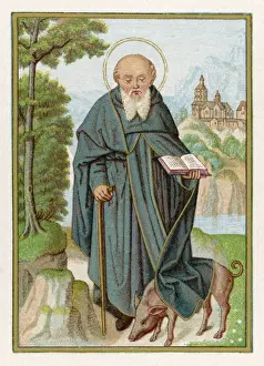 St Antony / Egypt / Miniatur