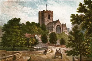 Asaph Prints: ST ASAPH CATHEDRAL 1877