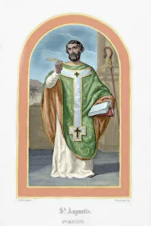 Augustine Collection: St. Augustine (354-430)