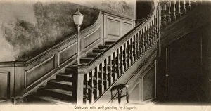Images Dated 5th November 2018: St Bartholomews Hospital, London - Staircase