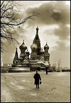 Mood Prints: St. Basils Red Square, Moscow