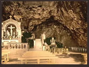 St. Baume, interior, Var, France