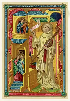 Bernard Prints: St Bernard of Clairvaux