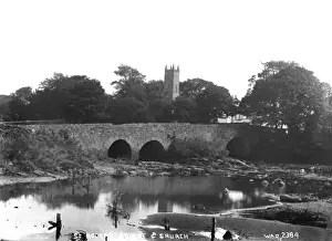Peering Prints: St. Bodens Bridge and Church
