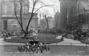 Amidst Prints: St. Botolph's Churchyard, London