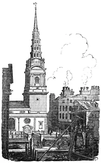 Journalists Prints: St Brides Church