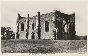 Catherines Prints: St Catherines Chapel, Guildford