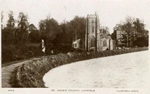 Crenellation Gallery: St Chads Church, Lichfield, Staffordshire