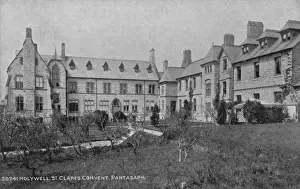 Convent Prints: St Clares Convent Pantasaph, Holywell, Flintshire