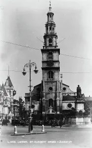 Nearby Prints: St. Clement Danes Church in London