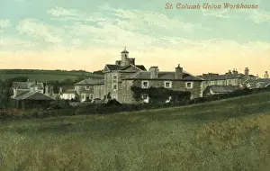 Erected Prints: St Columb Major Union Workhouse, Cornwall