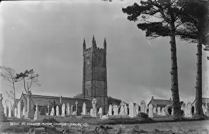 Gravestones Prints: St. Columb Minor Church