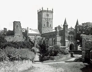 St Davids Cathedral, Pembrokeshire, South Wales