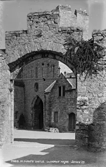 Llantwit Prints: St. Donat's Castle Entrance