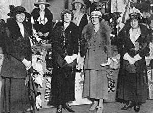 Lily Gallery: St. Dunstans Bazaar at the Albert Hall, WW1