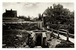 Sevenoaks Prints: St Edith's Well, Kemsing, Kent