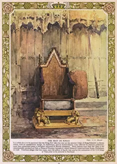 Coronations Gallery: St Edwards Chair - Coronation Chair