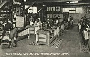 Orphans Gallery: St Edwards Orphanage, Liverpool - Carpentry