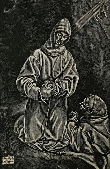 Astor Prints: St Francis and Brother Leo