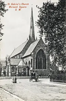 St Gabriels Church, Warwick Square, Pimlico, London