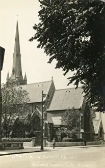 St Gabriels Church, Warwick Square, Pimlico, London