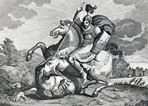 Slaying Prints: St George / Gajassi 1825