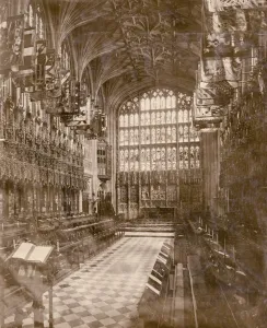Lectern Prints: St Georges Chapel interior, Windsor
