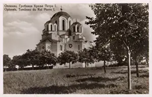 Yugoslav Prints: St Georges Church - Oplenac Hill, Topola, Serbia