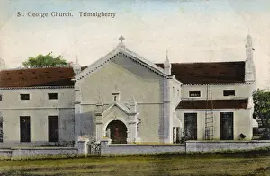 Whitewashed Prints: St Georges Church, Trimulgherry, Secunderabad, India