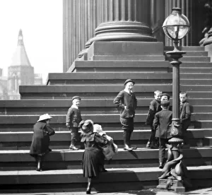 St. George's Hall, Liverpool, early 1900s
