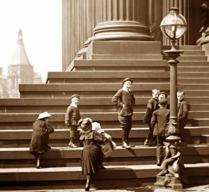 St. George's Hall, Liverpool, early 1900s