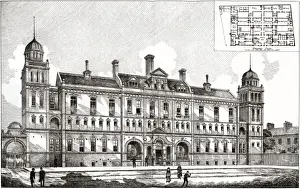Snell Prints: St Georges Union Receiving House and Casual Ward, Wallis Ya
