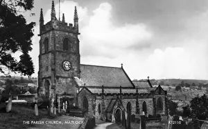 Matlock Prints: St Giles Parish Church, Matlock, Derbyshire