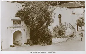 Jamestown Prints: St Helena - Entrance to the Castle, Jamestown