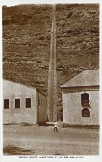 Steps Collection: St Helena - Jacobs Ladder (699 steps), Jamestown
