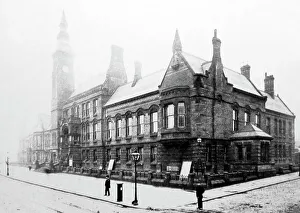 Helens Prints: St. Helens Town Hall, Victorian period