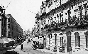 Helier Prints: St Helier, Halkett Place, Jersey