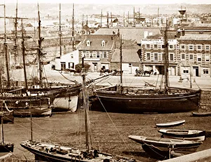 Helier Prints: St Helier harbour, Jersey