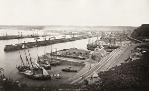 Breakwater Prints: St HelierGuernsey, Channel Islands, c. 1890