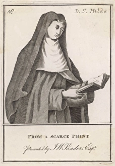 Abbess Gallery: St Hilda / Whitby / Anon Eng