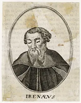 Bishop Prints: St Irenaeus / Anon Oval